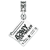 Army Ten Miler Charm