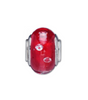 Military Jewelry, Military Charms, Military Gifts, Glass Spacer Red