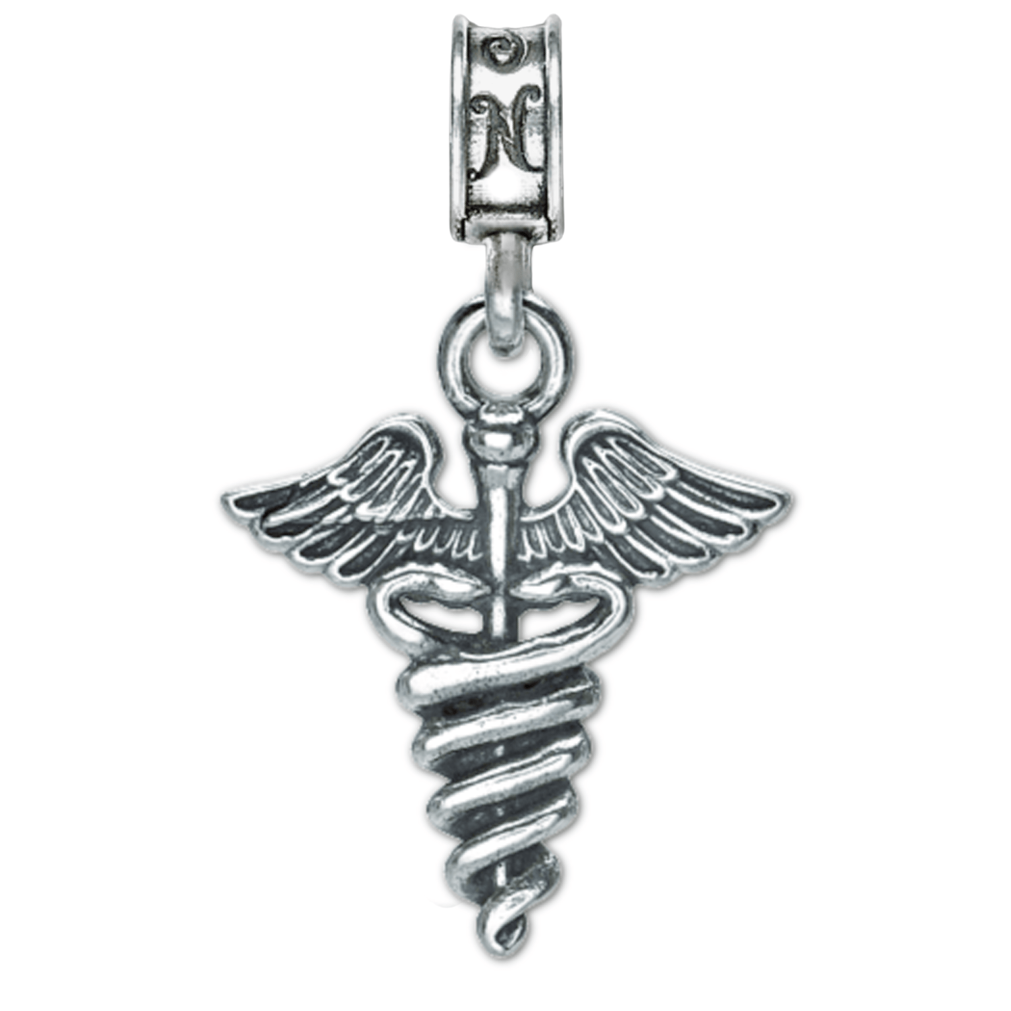 Military Jewelry, Military Charms, Military Gifts, Caduceus, Medical Charm