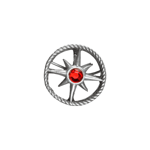 Compass Rose Bead Charm