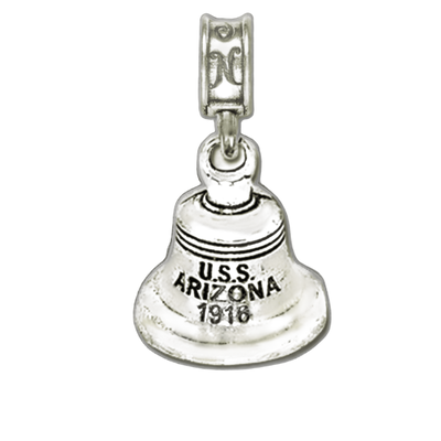 NS Pearl Harbor Arizona Bell Charm