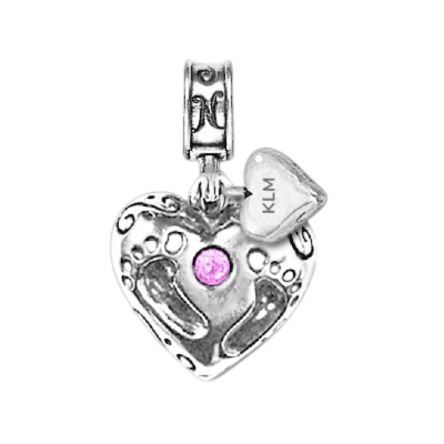 Bundle of Joy Pink Charm