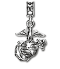 USMC, EGA, Eagle Globe and Anchor, Marine Corps Charm
