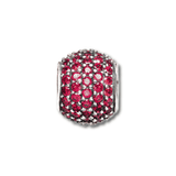  Jewelry, Military Gift Red Pave Bead