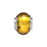 Military Jewelry, Military Charms, Military Gifts, Amber Glass Spacer