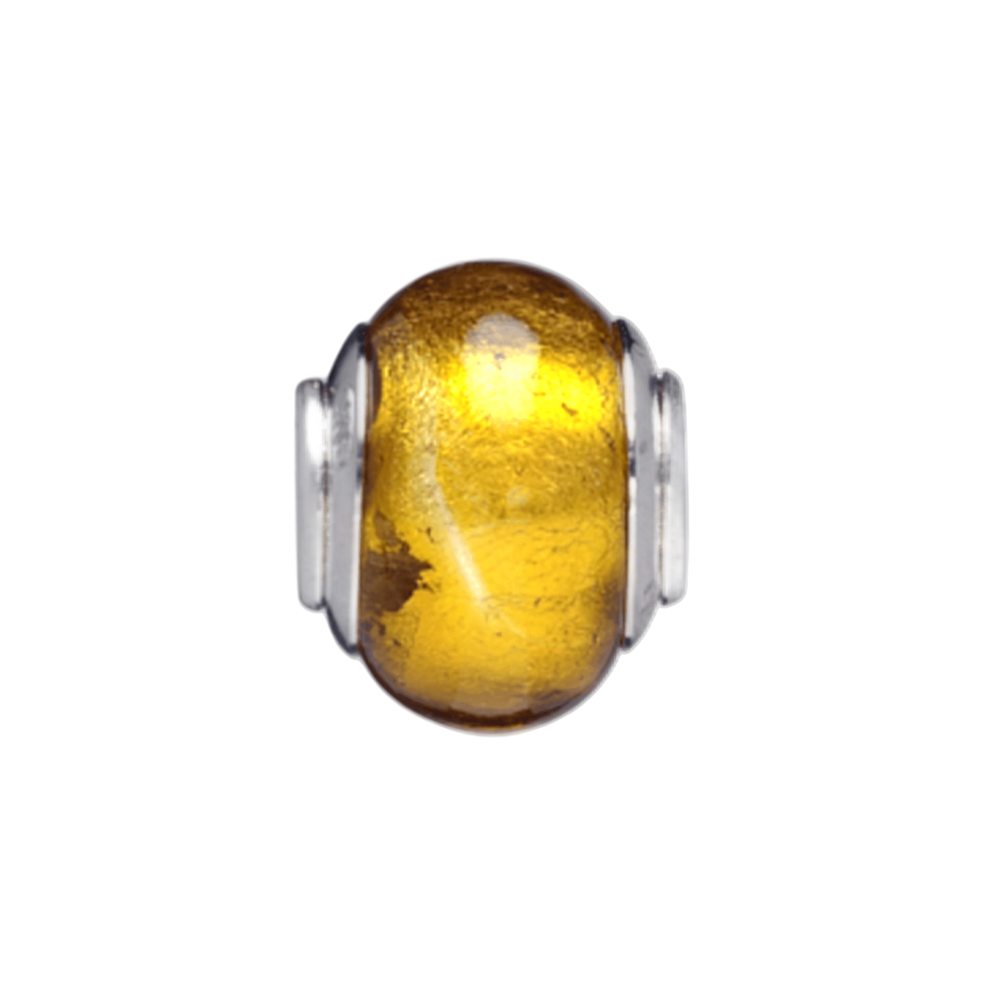 Military Jewelry, Military Charms, Military Gifts, Amber Glass Spacer