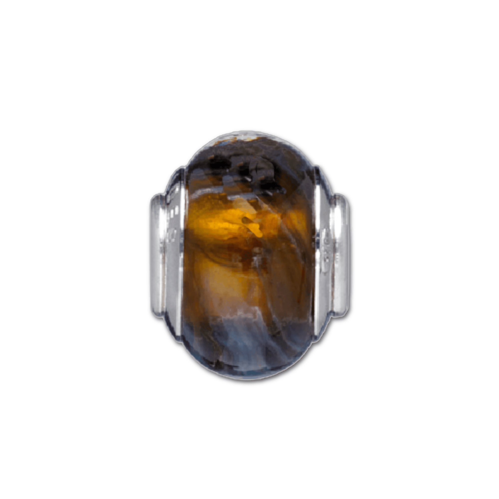 Military Jewelry, Military Charms, Military Gifts, Autumn Glass Spacer