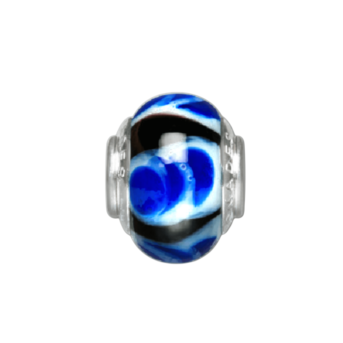 Seascape Glass Bead Charm
