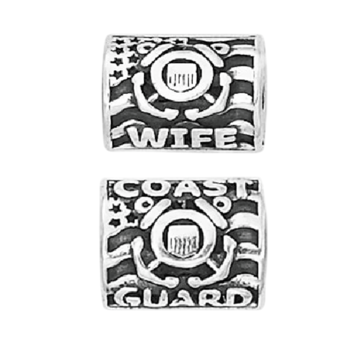 Proud Coast Guard Wife Bead Charm