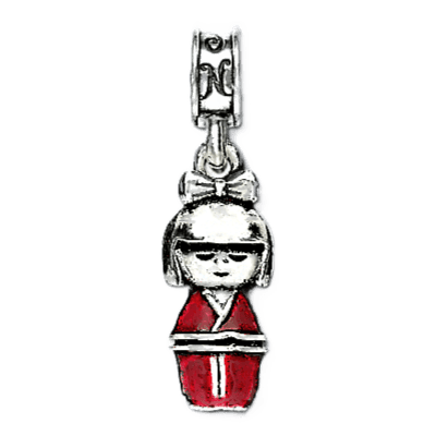 Okinawa, Japan- Kokeshi Doll Charm