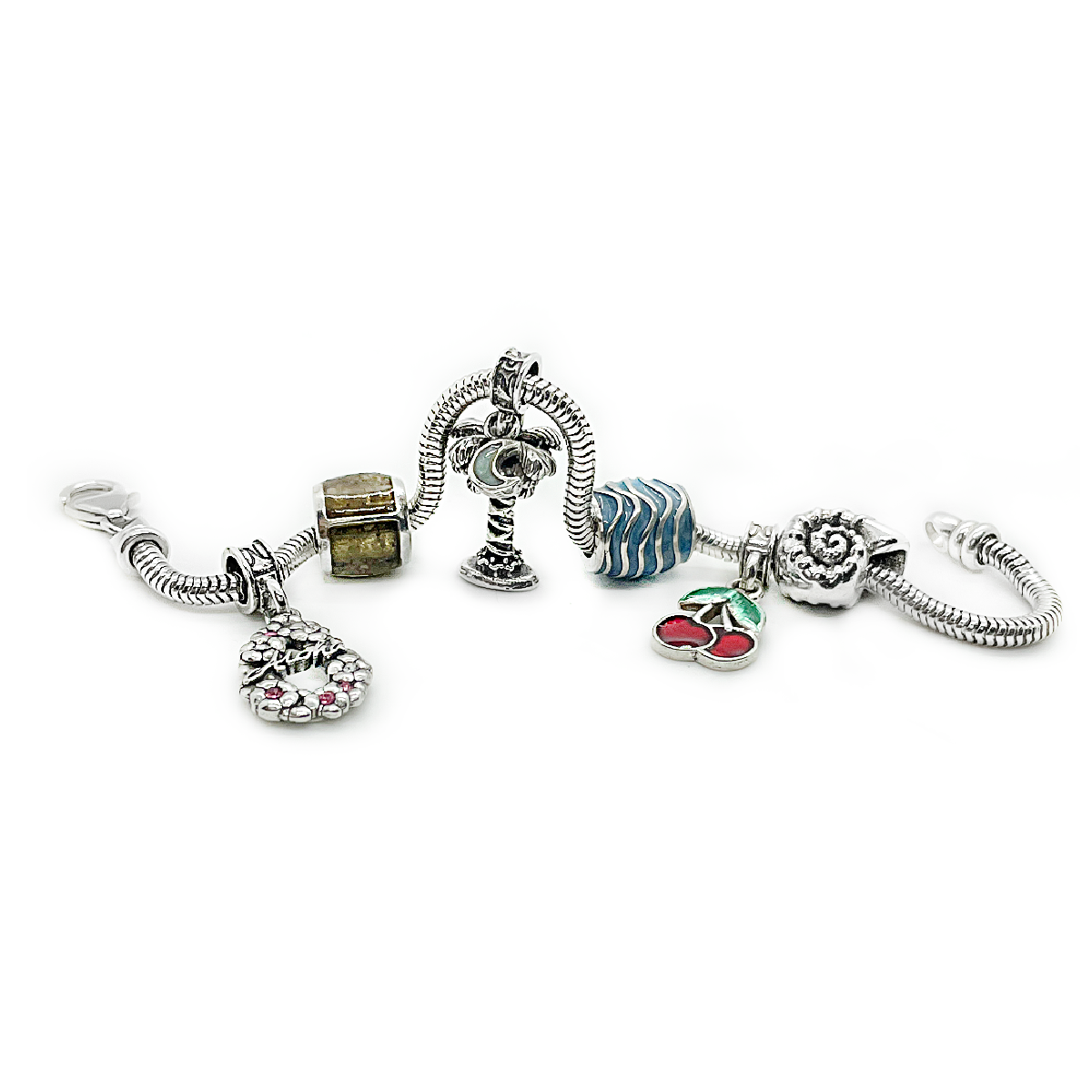 MCAS Beaufort Palm and Moon Charm
