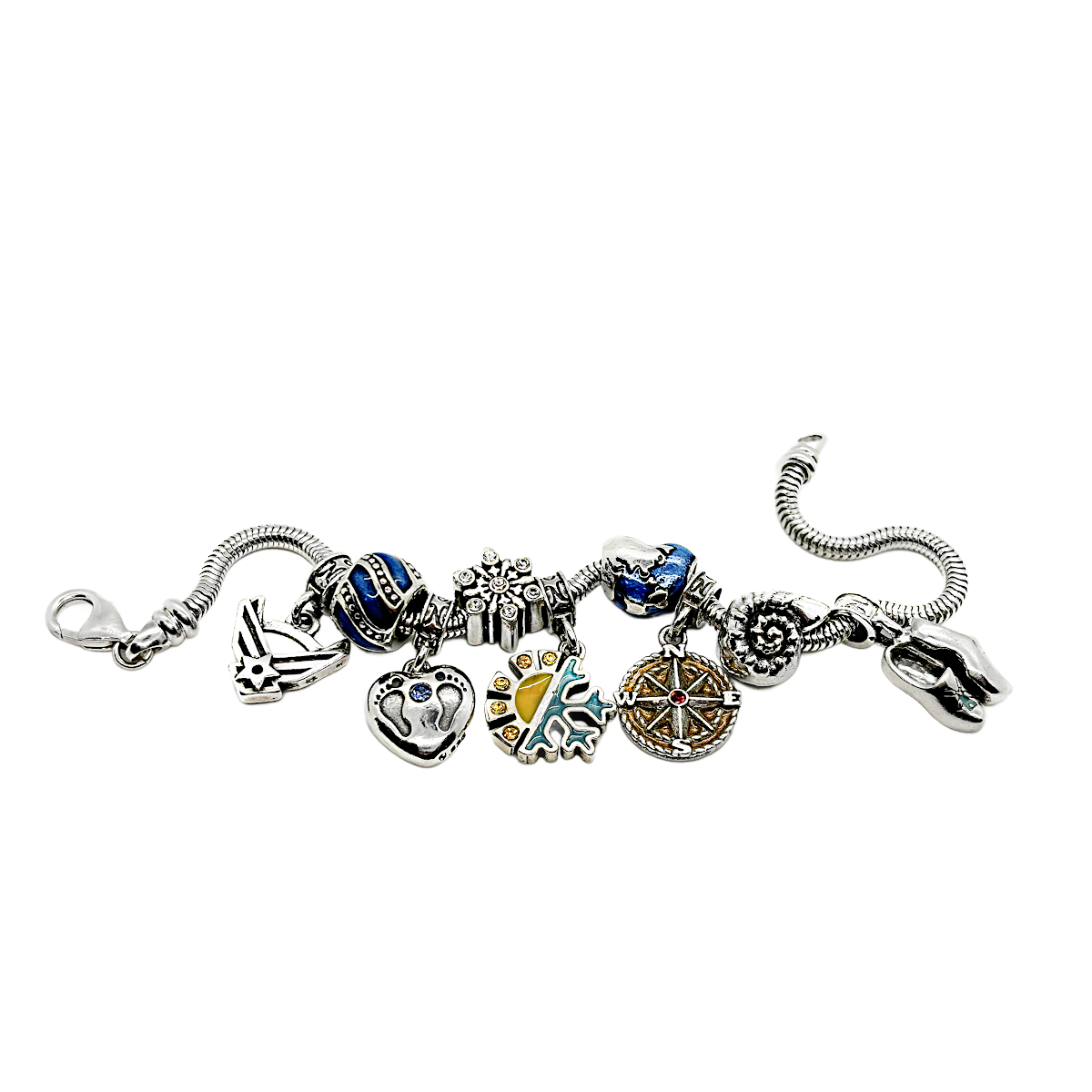Grand Forks AFB Sunflake Charm