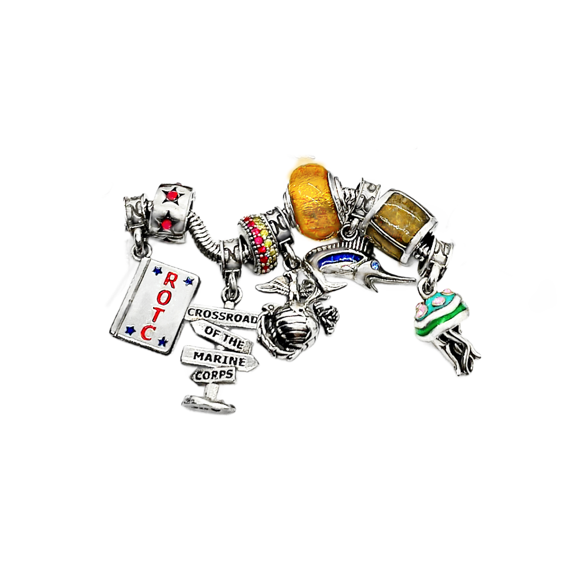 NAS Corpus Christi Jellyfish Charm