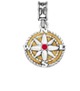 Road Less Traveled Compass Charm
