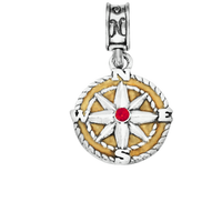 Road Less Traveled Compass Charm