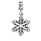 Fort Drum Snowflake Charm
