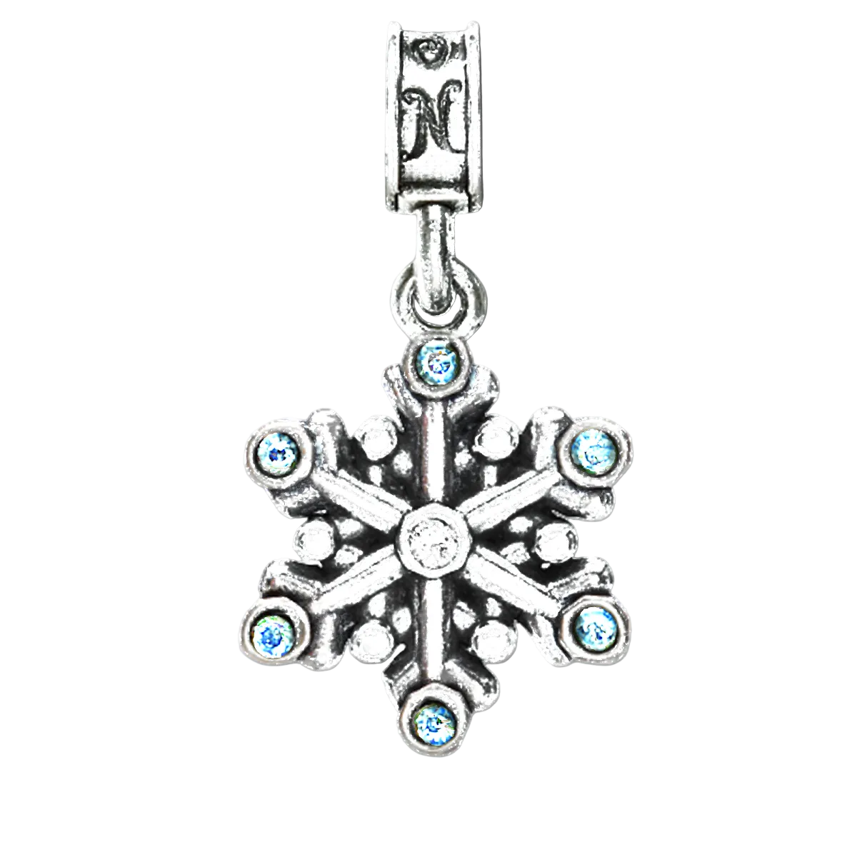 Fort Drum Snowflake Charm