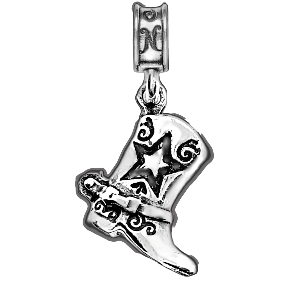 Fort Hood Cowboy Boot Charm