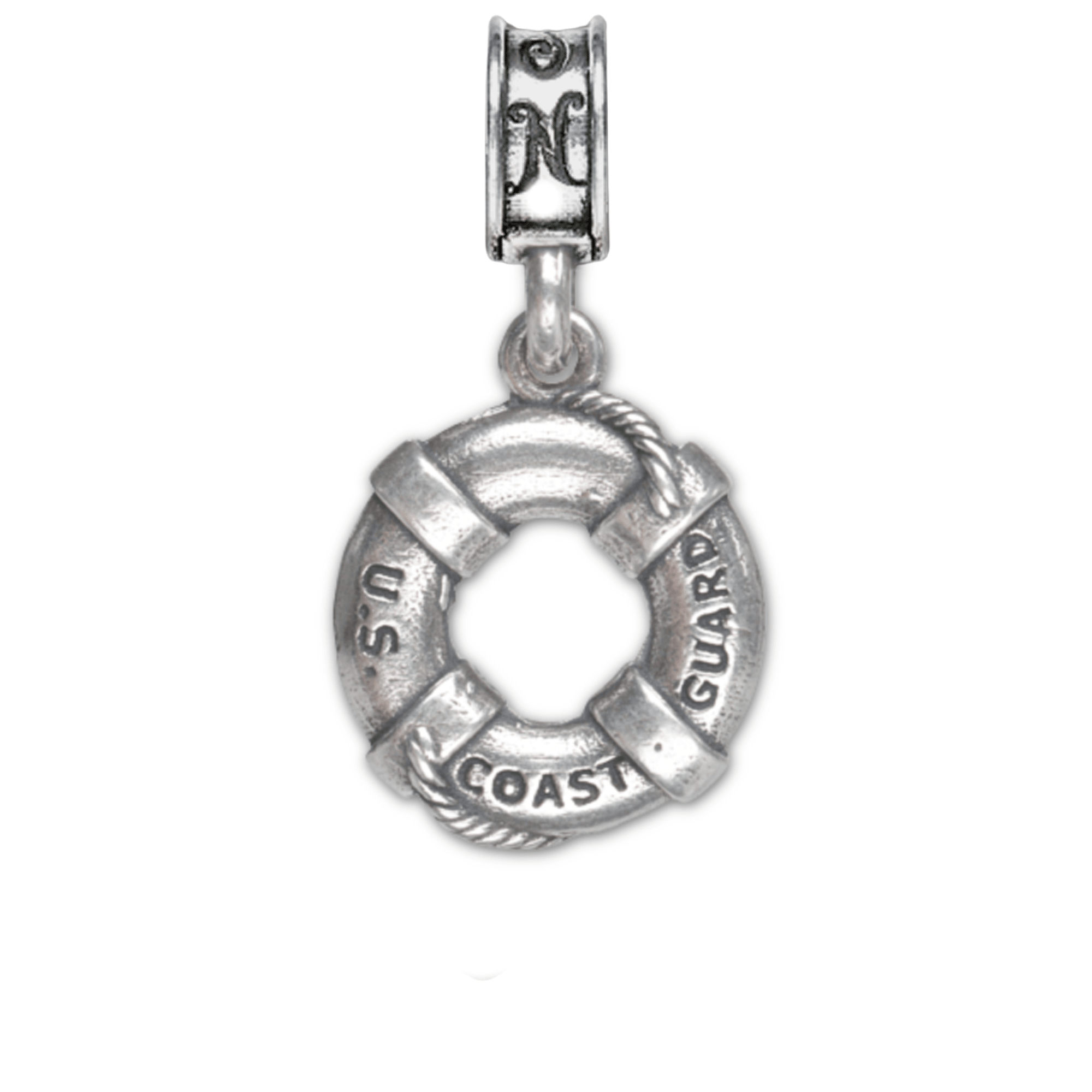 Military Jewelry, Military Charms, Military Gifts, United States Coast Guard, USCG Life Preserver
