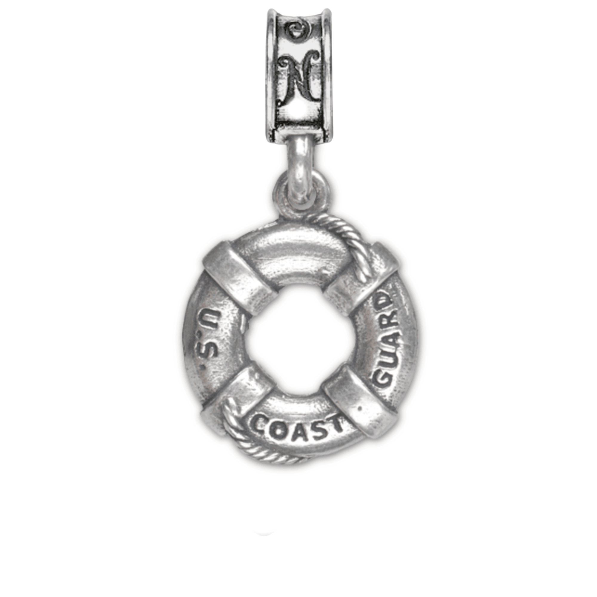 Military Jewelry, Military Charms, Military Gifts, United States Coast Guard, USCG Life Preserver