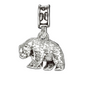 Base Kodiak Bear Charm