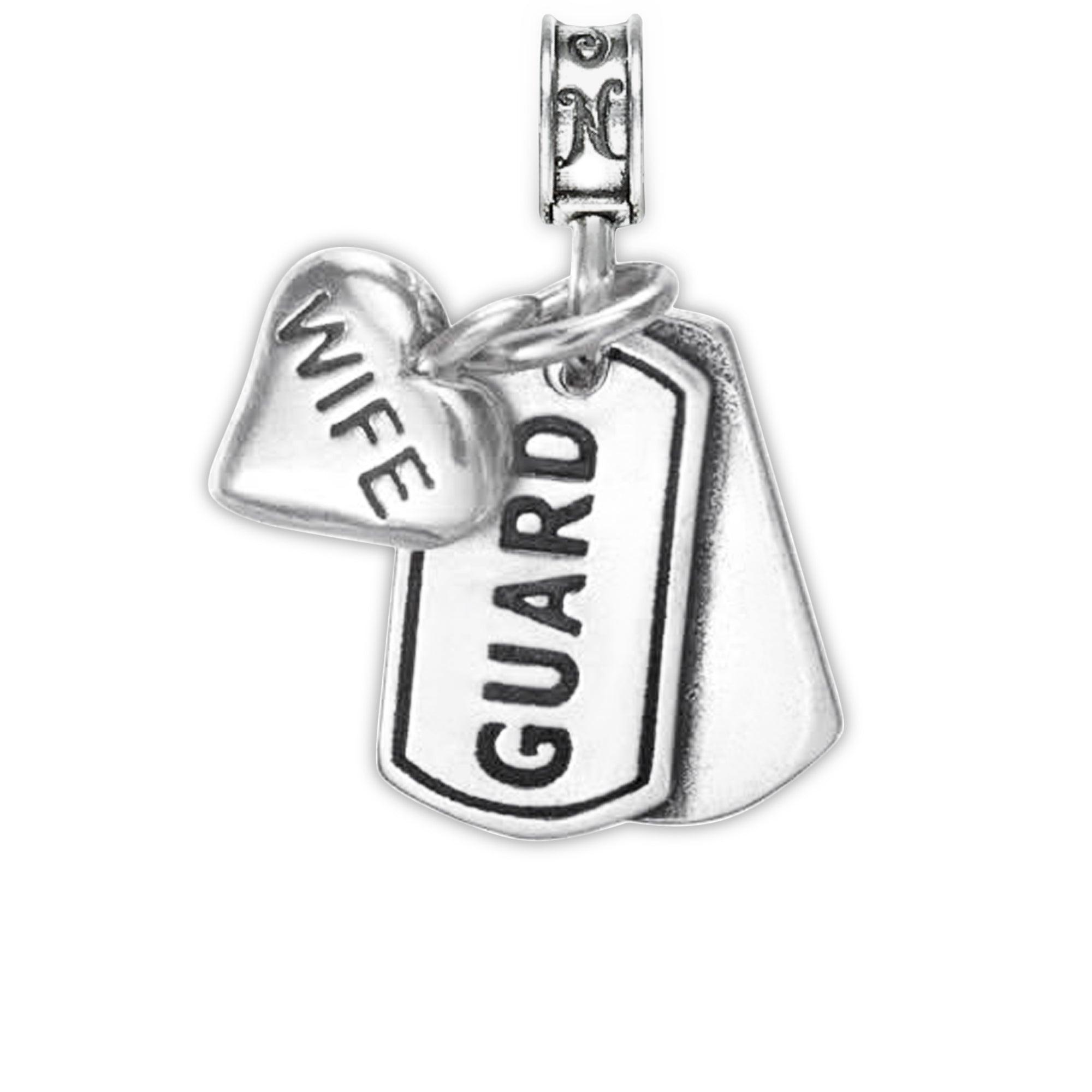 Air National Guard, Army National Guard, National Guard Dog Tag, National Guard Wife
