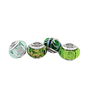 Green With Envy Glass Bead Charm Bundle