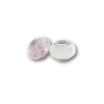 Pretty-N-Pink Glass Bead  Charm Bundle