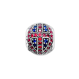 Union Jack Flag Bead Charm