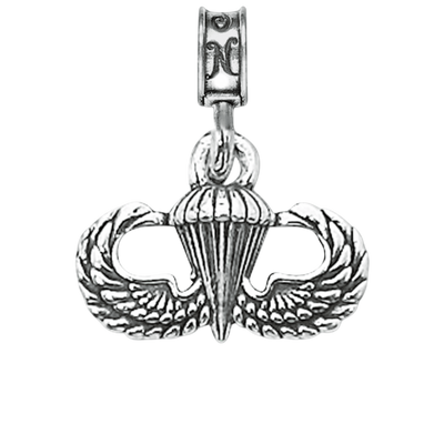 Jump Wings Sterling Silver Charm