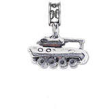 Military Jewelry, Military Charms, Military Gifts, Marine Corps, USMC, Light Armored Vehicle Charm, LAV Charm