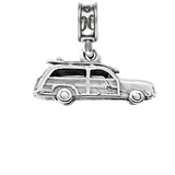 Los Angeles AFB, CA Ford Woody Wagon Charm