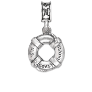 sterling silver coast guard life preserver