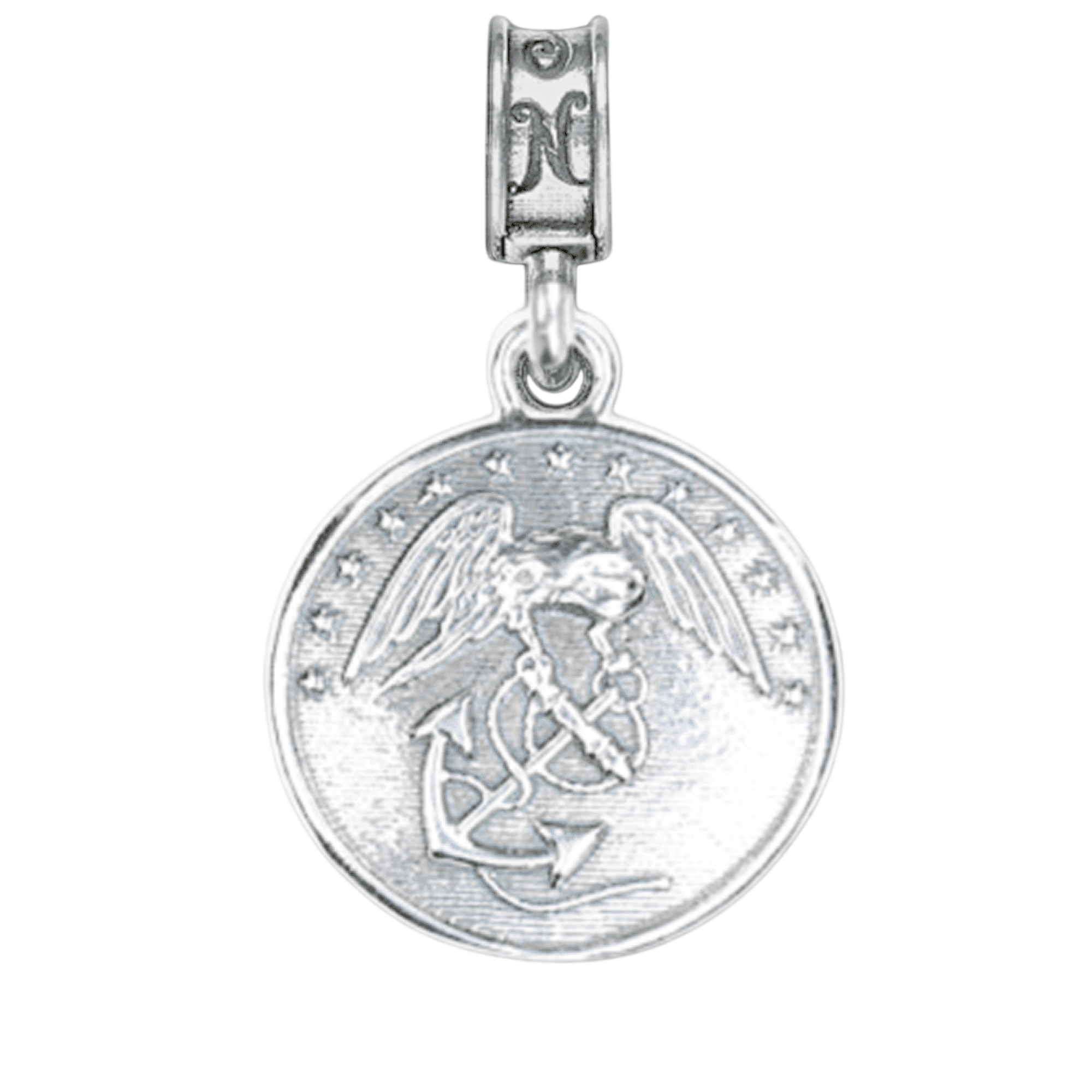 Military Jewelry, Military Charms, Marine Corps, USMC, Military Gifts, EGA Eagle Globe Anchor Marine Corps Emblem