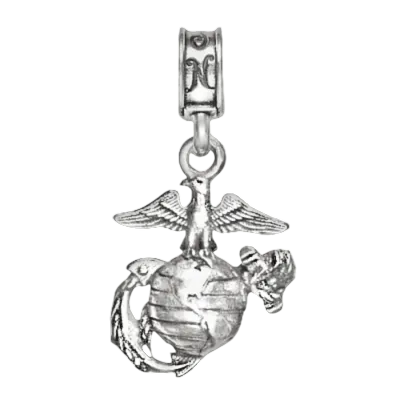 Marine Corps Emblem Eagle Globe and Anchor Charm