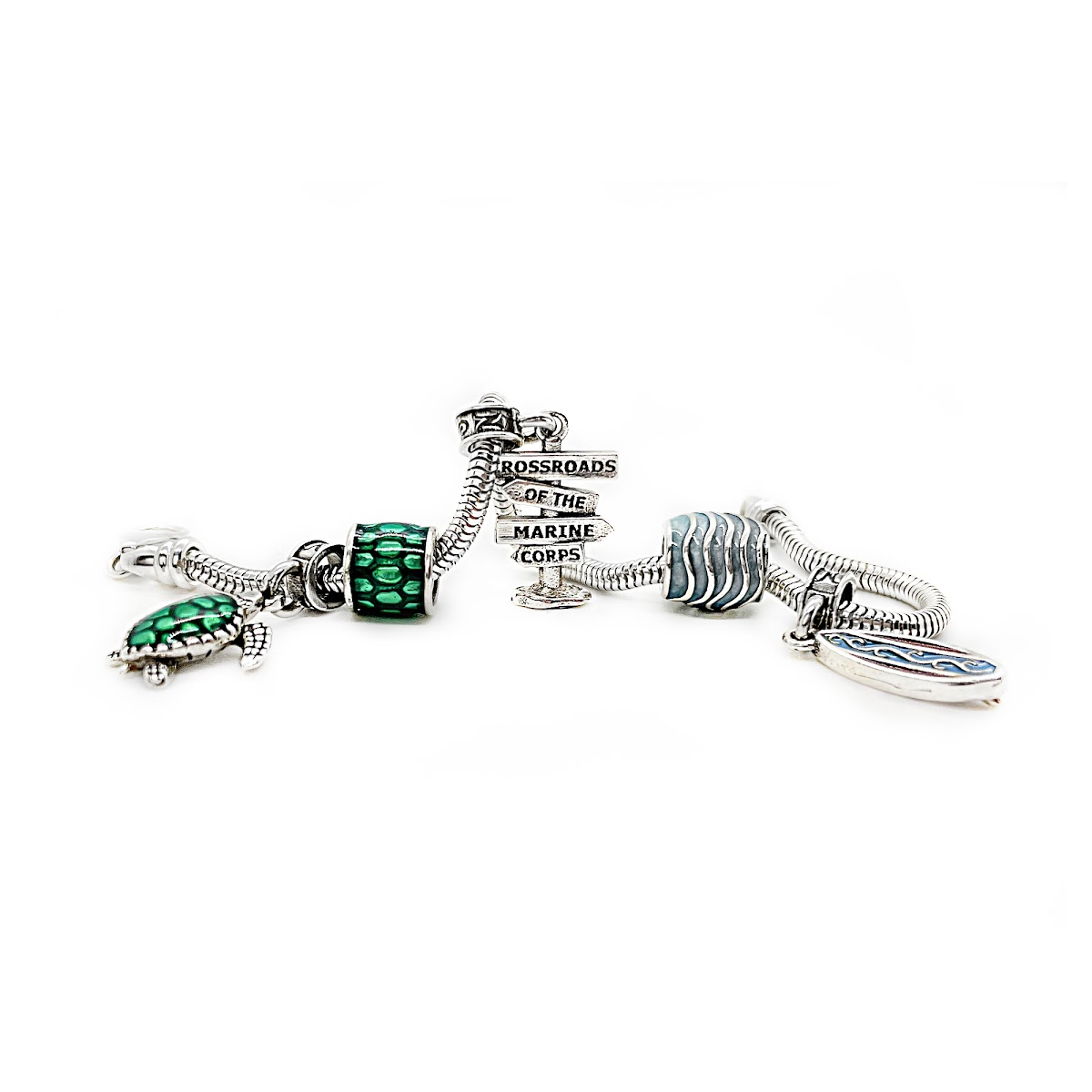 Maiden's Locks Bead Charm