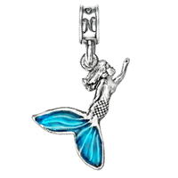 NS Norfolk Mermaid Charm