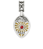 Military Police Badge, MP Badge Charm, Red/Gold