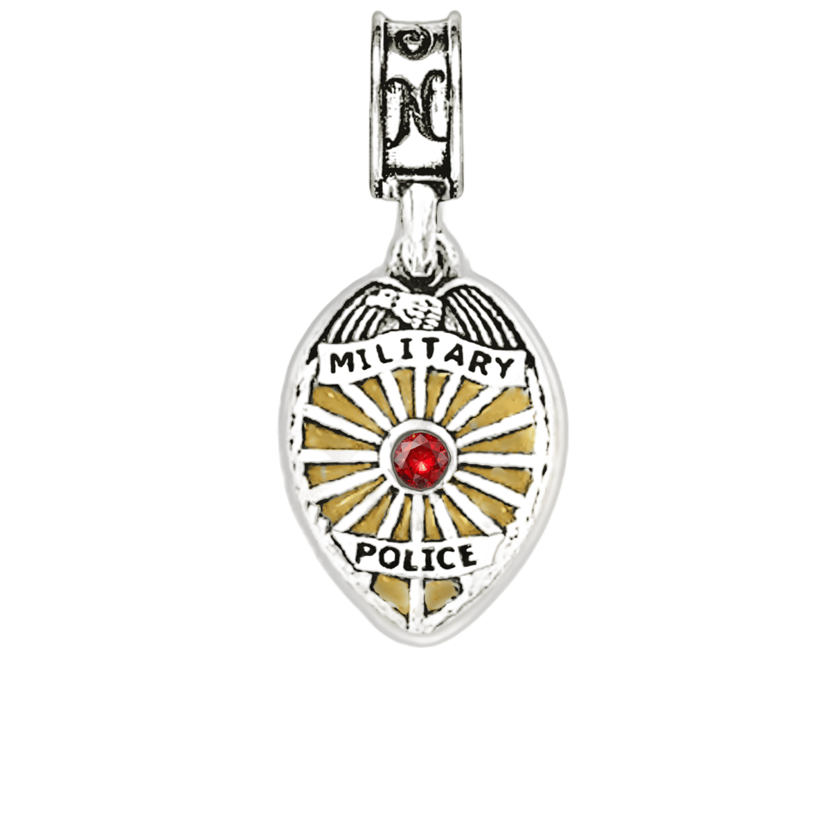 MP Badge Enamel Charm