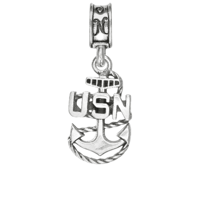 Navy Anchor Charm