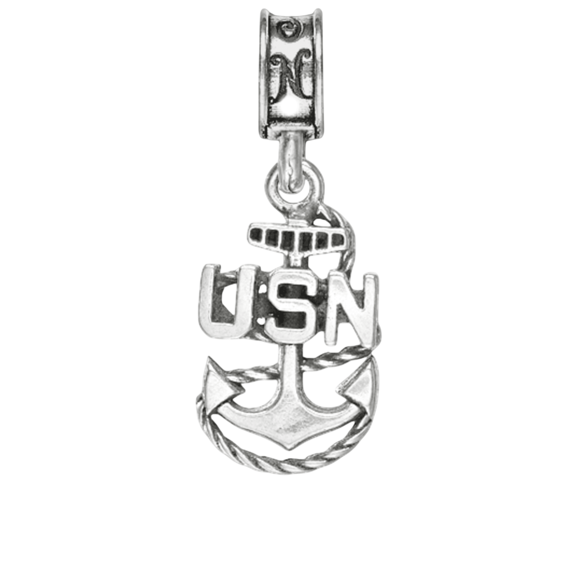 Military Jewelry, Military Charms, Navy, USN, Military Gifts, Navy Anchor Charm