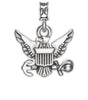 Military Jewelry, Military Charms, Navy, USN, Military Gifts, Navy Emblem