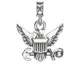 Military Jewelry, Military Charms, Navy, USN, Military Gifts, Navy Emblem