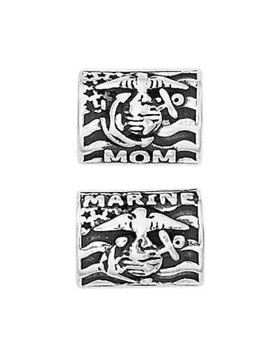 Proud Marine Corps Mom Bead Charm