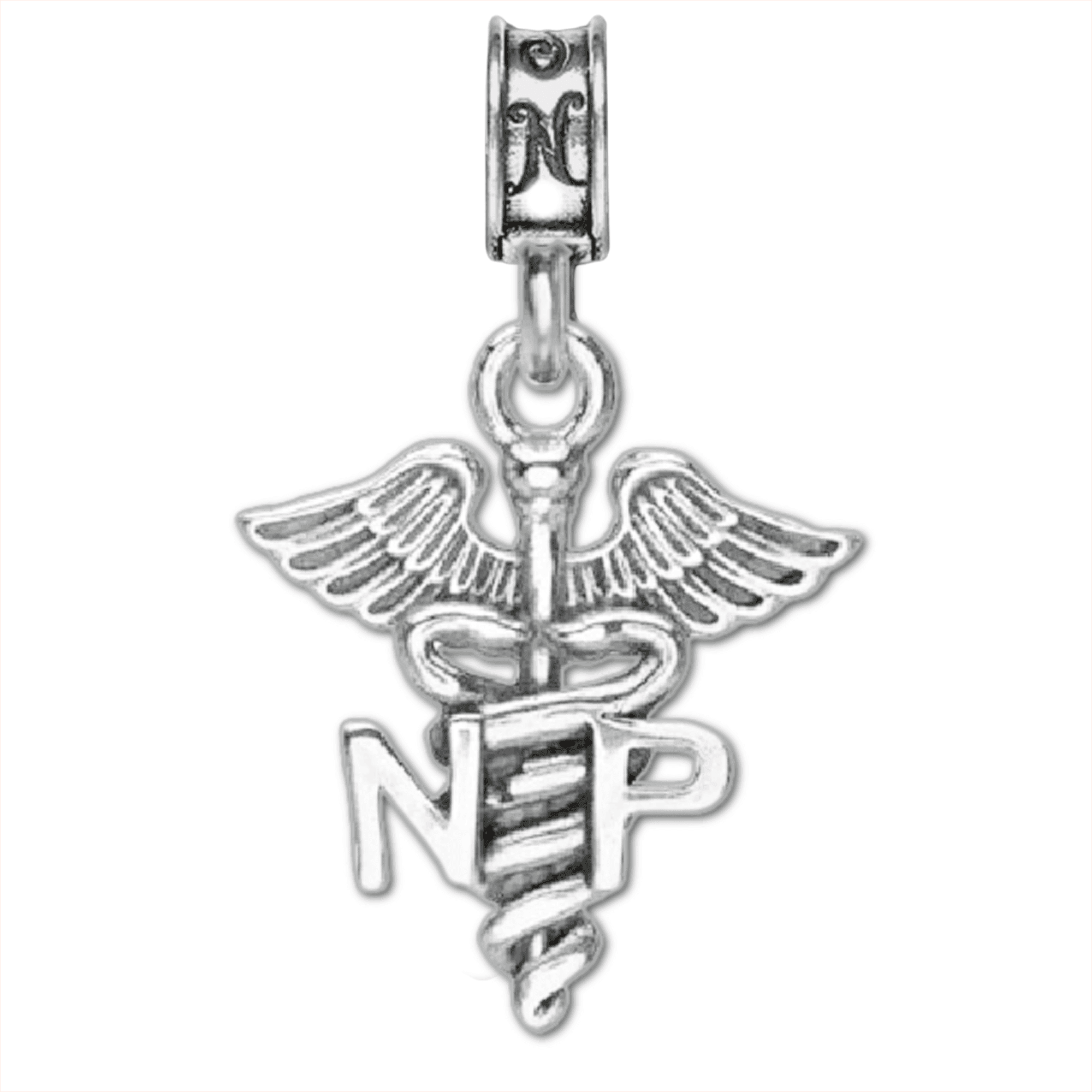 Military Jewelry, Military Charms, Military Gifts, NP Charm, Nurse Practitioner Charm