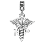 Military Jewelry, Military Charms, Military Gifts, NP Charm, Nurse Practitioner Charm