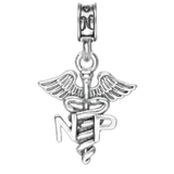 Military Jewelry, Military Charms, Military Gifts, NP Charm, Nurse Practitioner Charm