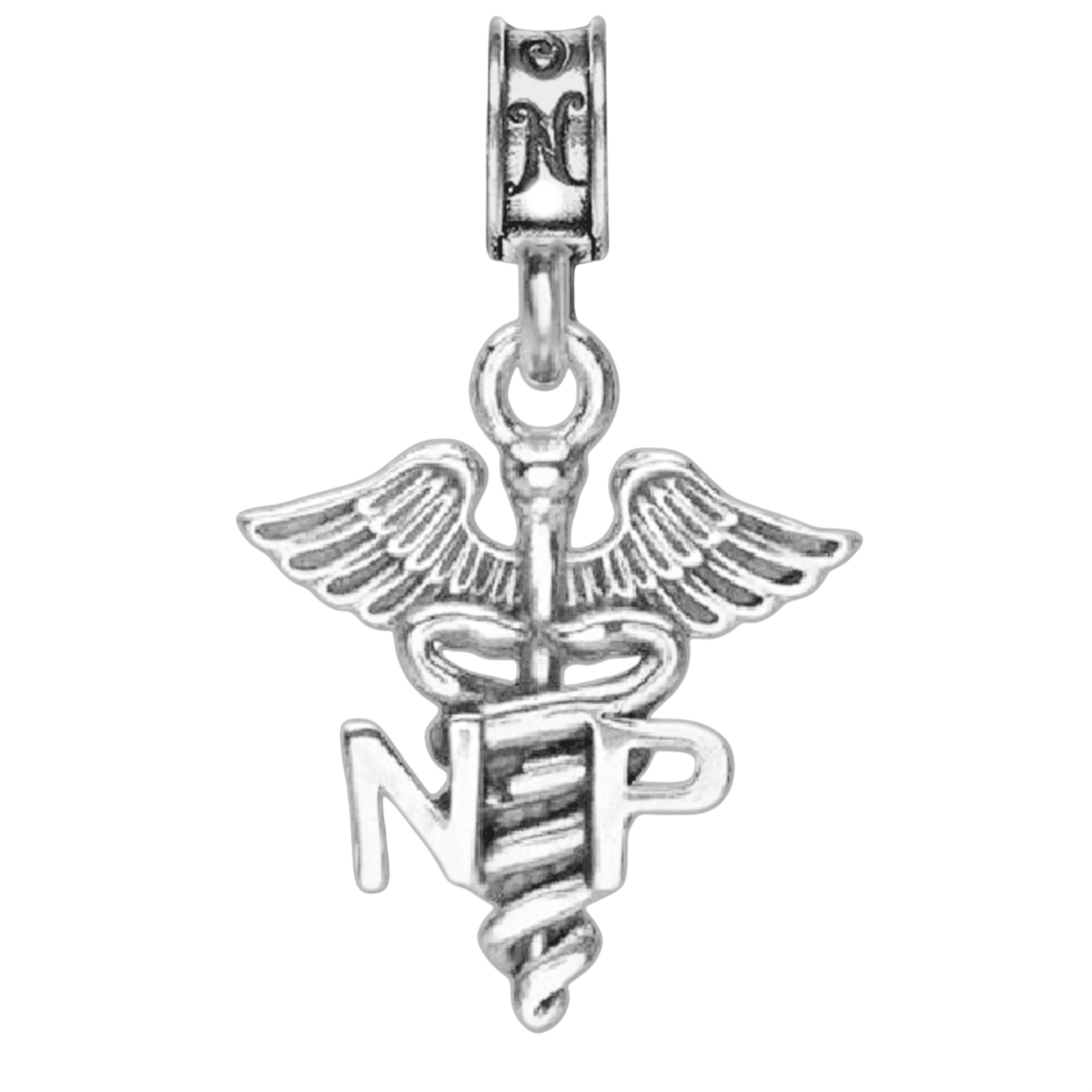 Military Jewelry, Military Charms, Military Gifts, NP Charm, Nurse Practitioner Charm