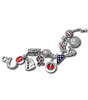 National Guard Emblem Charm New