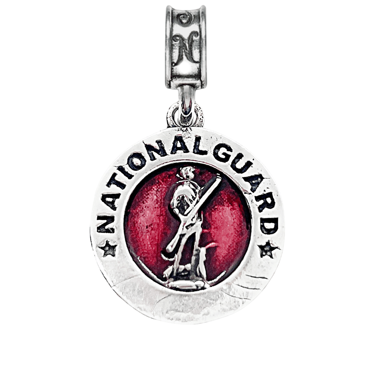 National Guard Emblem Charm New